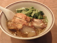 「叉焼排骨湯麺」@蓮香園の写真