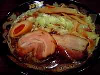 「にぼしそば+味玉 ※ゲリラ限定」@煮干 丸めの写真