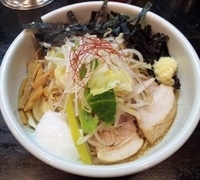 「526正油らーめん（汁無し）:800円」@らーめん こじろう 526の写真