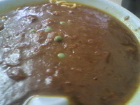 「カレーラーメン630円」@まこと食堂の写真