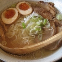 「麺680円+烏龍卵120円+焼き餃子320円」@和の中の写真