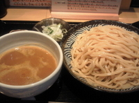 「素つけ麺（中盛）」@つけ麺 道の写真