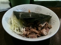 「台湾からし油そば」@しょうゆとんこつラーメン 匠家の写真