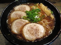 「魚介とんこつ（大盛）+チャーシュー」@麺や 幸村の写真