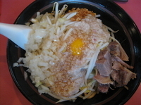 「まぜそば ミドル」@継承 あっ晴れ 大府店の写真