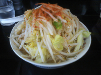 「極太鶏郎濃厚（醤油味）中盛（800円）」@潮中華 KAZEの写真