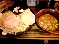 「醤油つけ麺 中盛（400g）」@すごい煮干ラーメン凪 新宿ゴールデン街店 本館の写真