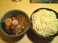 「つけめん800円+大盛100円」@頑者の写真