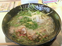 「期間限定 純和風ベジらぁめんナナコ（720円）」@らあめん花月嵐 松戸西口店の写真