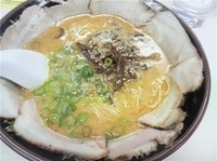 「味噌ラーメン+チャーシュー+替え玉」@元祖中州ラーメン一竜の写真