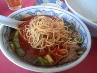 「つけそば 赤玉 ビール」@笑堂の写真