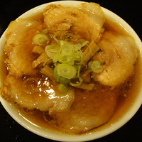 「チャーシューメン 800円」@青竹手打ちラーメン 麺屋ばくの写真