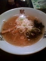 「塩ラーメン ミニ」@らーめんの駅 新横浜ラーメン博物館店の写真