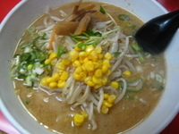 「みそら～めん700円」@十八番の写真