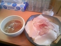 「とろ肉つけ麺大盛」@とろ肉つけ麺 魚とんの写真