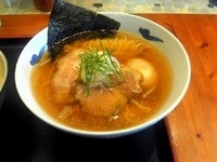 「味玉しおそば」@麺や食堂 本店の写真