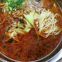 「レッチリらーめん¥600」@海豚の写真