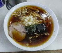 「らーめん（500円）」@味麺 おがわ屋の写真