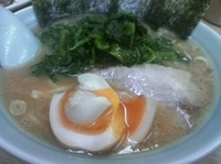 「ほうれん草らーめん」@人形町らーめん いなせの写真