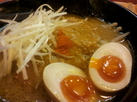 「肉味噌ラーメン  798円」@ラーメン あすなろ 三和本店の写真