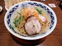 「九州油ソバ（大盛り）」@九州らーめん亀王 十三駅前店の写真