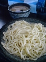 「醤油つけ麺味玉」@つけ麺 金太の写真