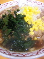 「焼肉ラーメン￥640+大盛り￥110」@中華 大進の写真