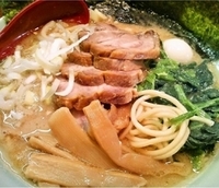 「豚骨醤油チャーシュー（濃いめ・硬め）880円」@横浜家系 清六家 筑波大学店の写真