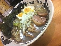 「鴨んら麺700円+味玉（クーポン）」@麺屋 桑田の写真