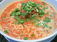 「紅大陸担々麺（麺大盛）」@蒼龍唐玉堂 御徒町店の写真