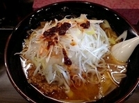 「ネギ味噌麺（750円）」@中華倉一廊の写真