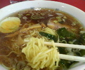 「らーめん 500円」@らーめん 元気の写真