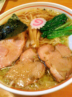 「中華そば（大盛）（850円+150円）」@青竹平打ち中華そば 麺壱吉兆の写真