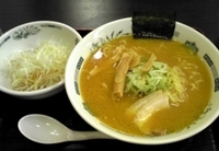 「ネギ味噌ラーメン大盛り（620円）」@日高屋 西新宿1丁目店の写真