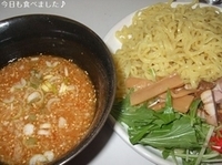 「つけ麺（大盛で680円）」@わらべ食堂の写真