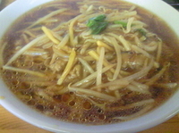 「生馬（サンマー）麺（太麺）」@めん食房 彩華の写真