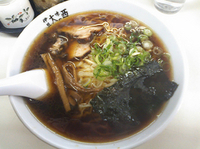 「ラーメン（600円）」@味の大西 伊豆店の写真