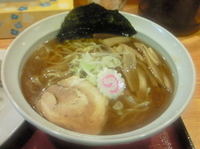 「久兵衛そば（650円）」@中華そばつけ麺 魚介の達人 久兵衛 取手店の写真