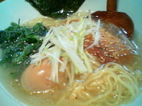 「鶏だし塩ラーメン+味玉（￥720+￥100）」@らーめん処 ○はの写真