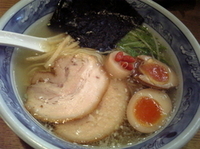 「特選塩ラーメン」@らーめん しおの風 本店の写真