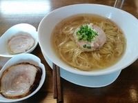 「クリスタル・SEA・ソルト+チャーシュー2枚 ￥1,000」@らぁめんの店 小櫻 研究学園店 LittleCherryの写真