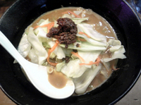 「スープカリー麺セット」@麺虎屋の写真