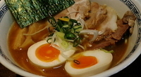 「焼き豚らーめん（味付玉子入り）」@らーめん はやしの写真