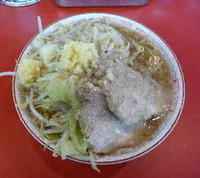 「小ラーメン（600円）」@カレー&ラーメン BAAAN! 富士店の写真