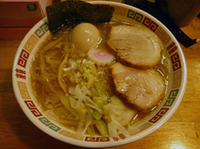 「特製中華そば」@上州山賊麺 大大坊の写真