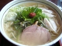 「水餃子らぁめん塩味 【780円】」@らぁめん愛来の写真