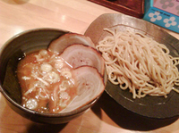 「醤油つけ麺カタメ半チャーシュウ」@つけ麺 なかむらの写真