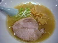 「三位一体らーめん（700円）+鯛ジュレ（無料）」@くにがみ屋 船橋店の写真