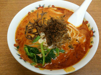 「担々刀削麺」@華隆餐館の写真