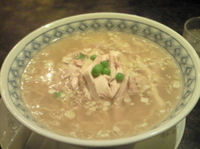 「鳥肉入りそば（880円）」@中国料理 芳蘭の写真